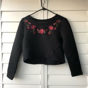 Seventeen Magazine Cropped Sweater